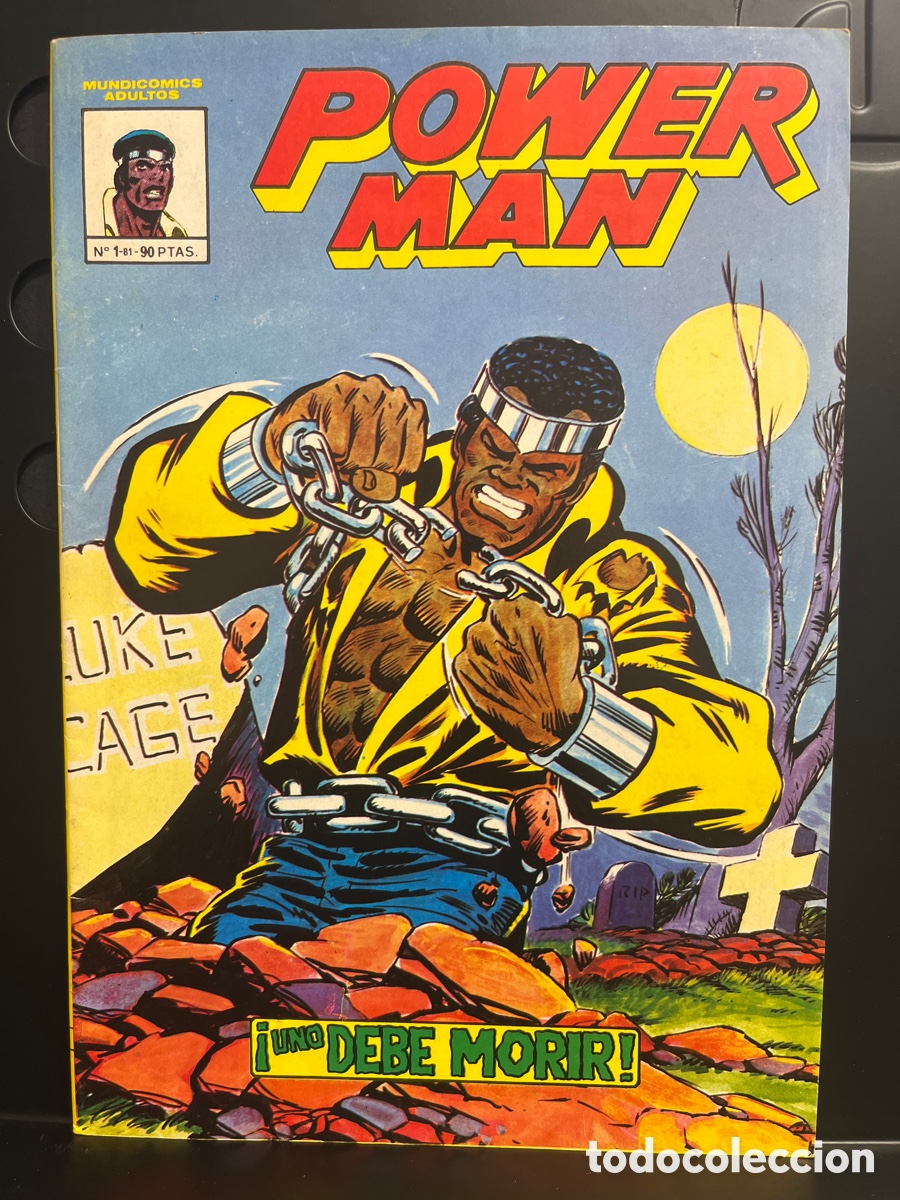 C&oacute;mics: POWER MAN VOL.2 N.1 UNO DEBE MORIR MUNDIC&Oacute;MICS ( 1981/1982 )