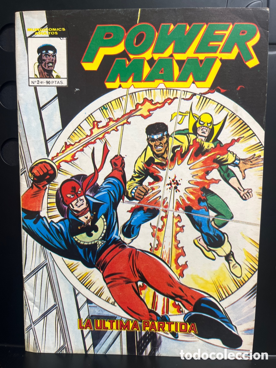 C&oacute;mics: POWER MAN VOL.2 N.2 LA &Uacute;LTIMA PARTIDA MUNDIC&Oacute;MICS ( 1981/1982 )