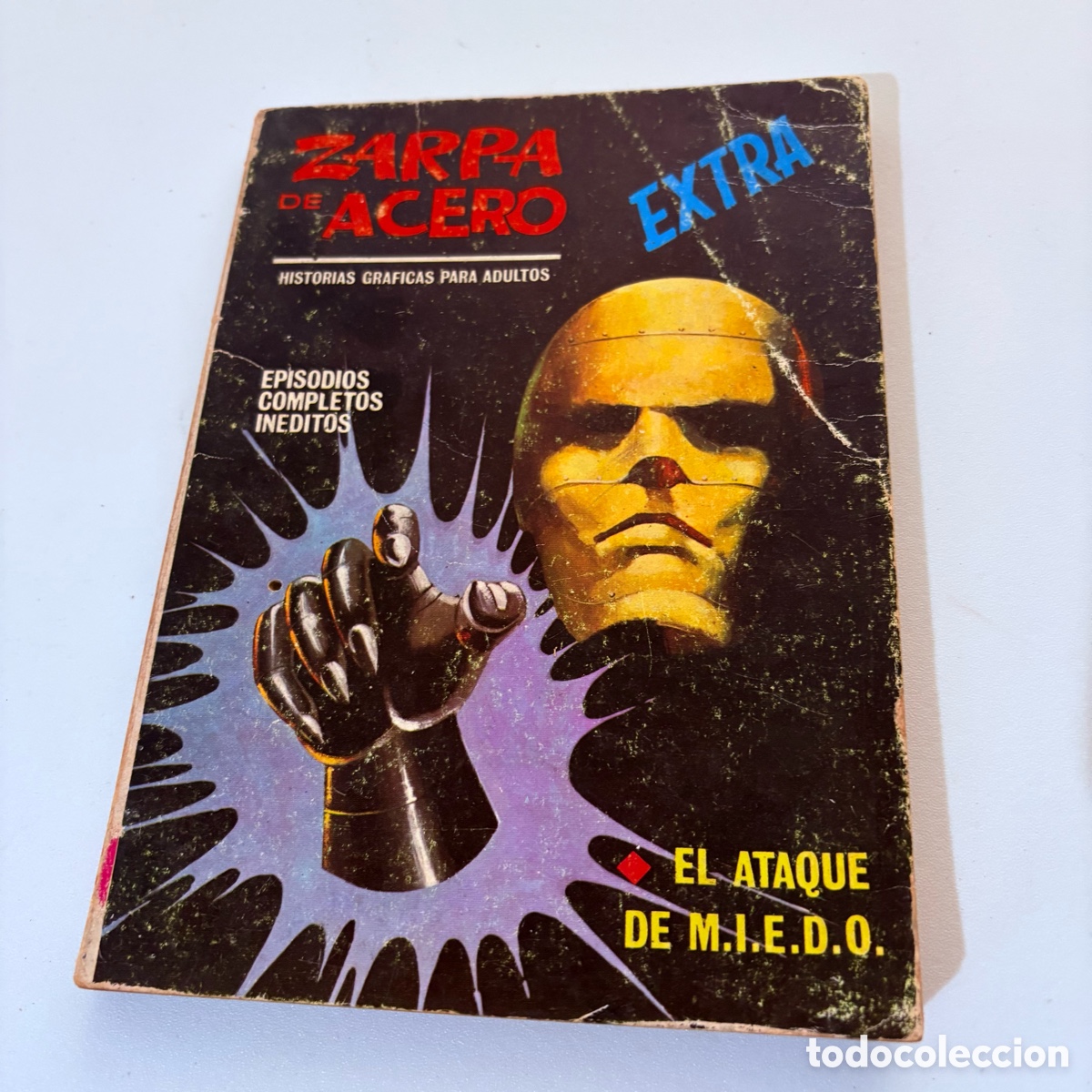 C&oacute;mics: C&Oacute;MIC ZARPA DE ACERO N&ordm; 16 EL ATAQUE DE M.I.E.D.O. VERTICE TACO