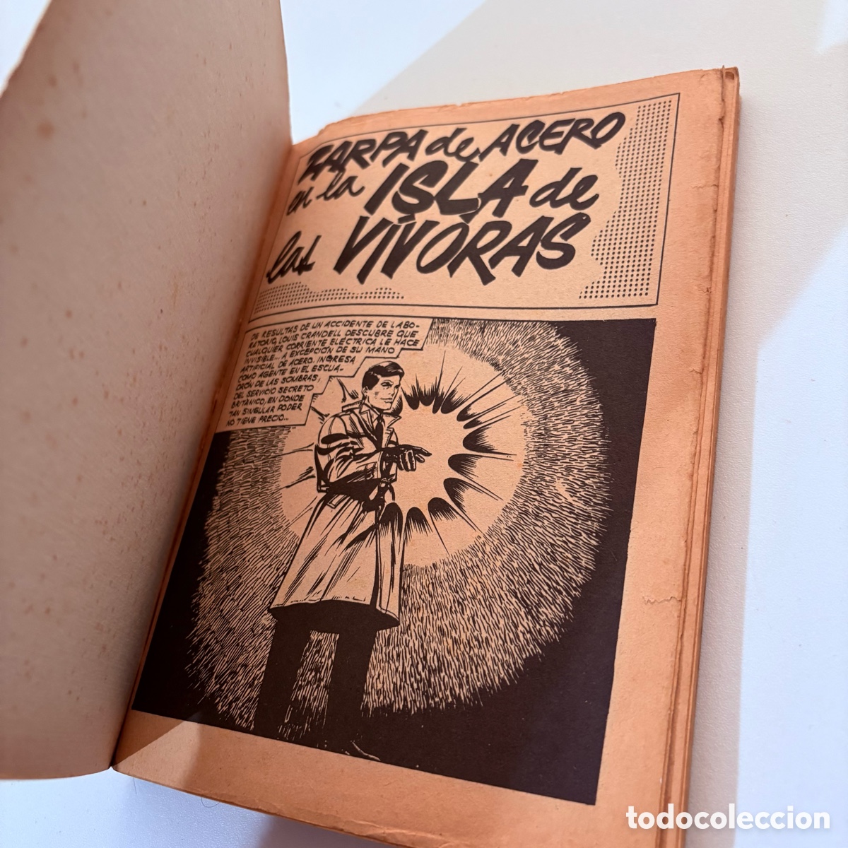 C&oacute;mics: C&Oacute;MIC ZARPA DE ACERO N&ordm; 19 LA ISLA DE LAS VIBORAS VERTICE TACO - Foto 2