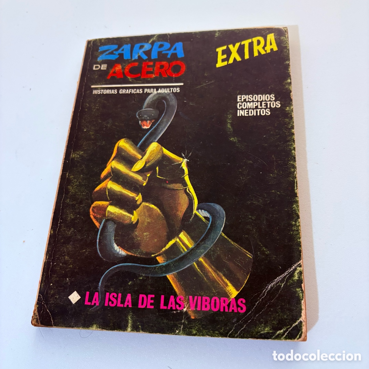 C&oacute;mics: C&Oacute;MIC ZARPA DE ACERO N&ordm; 19 LA ISLA DE LAS VIBORAS VERTICE TACO - Foto 1