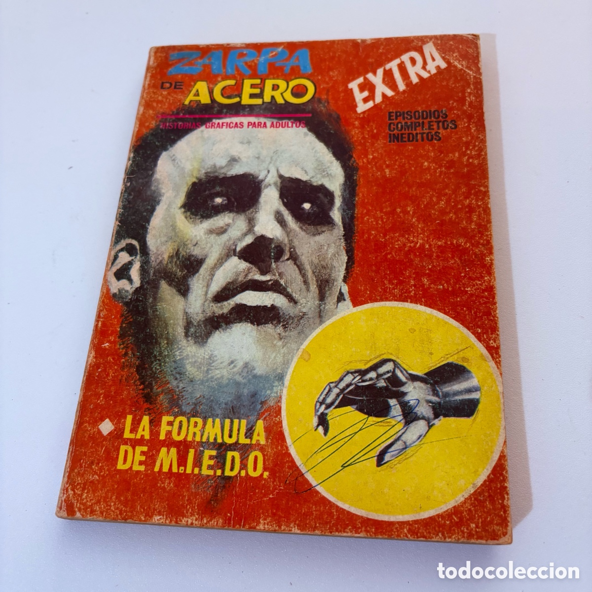 C&oacute;mics: C&Oacute;MIC ZARPA DE ACERO N&ordm; 14 LA FORMULA DE M.I.E.D.O. VERTICE TACO