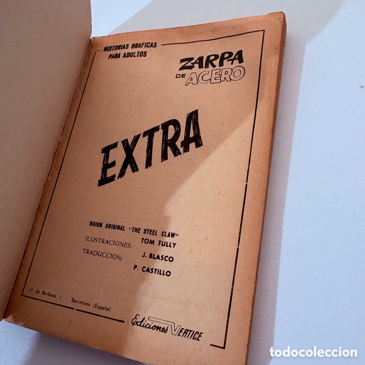 C&oacute;mics: C&Oacute;MIC ZARPA DE ACERO N&ordm; 5 VERTICE TACO - Foto 2