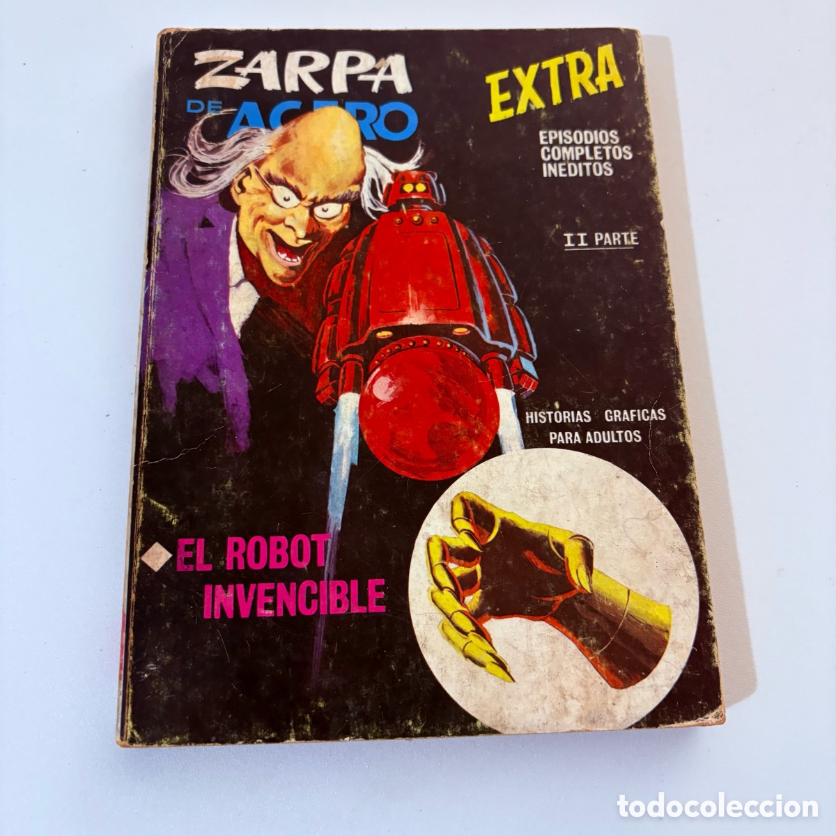 C&oacute;mics: C&Oacute;MIC ZARPA DE ACERO N&ordm; 24 EL ROBOT INVENCIBLE VERTICE TACO