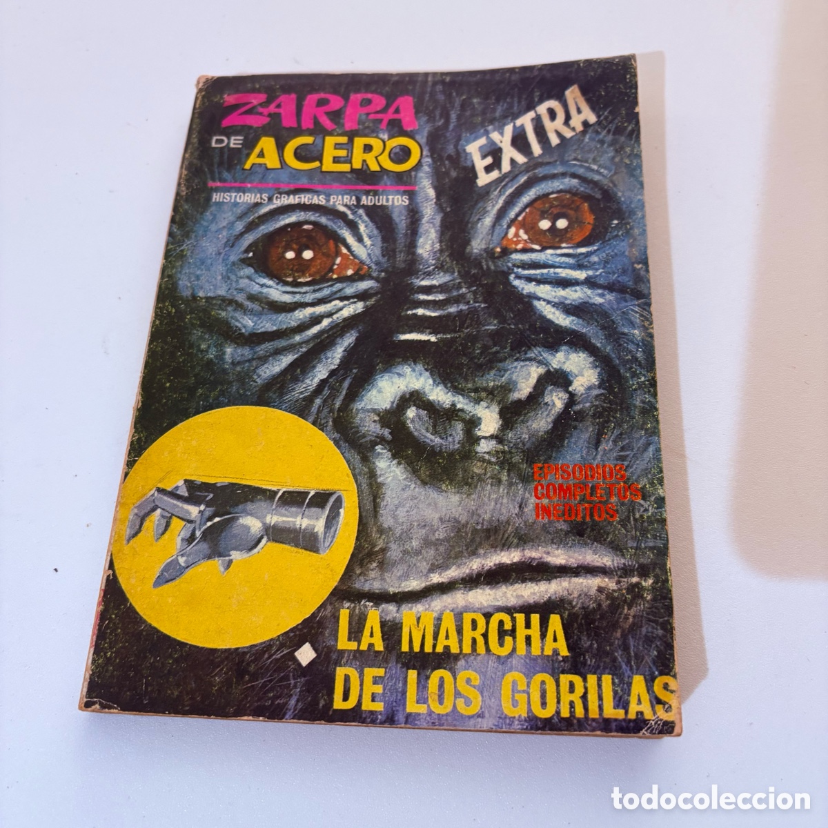 C&oacute;mics: C&Oacute;MIC ZARPA DE ACERO N&ordm; 15 LA MARCHA DE LOS GORILAS VERTICE TACO - Foto 1