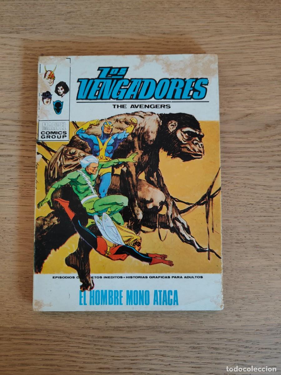 C&oacute;mics: Marvel Comic. V&eacute;rtice. Los vengadores (The Avengers). El hombre mono ataca. 1972