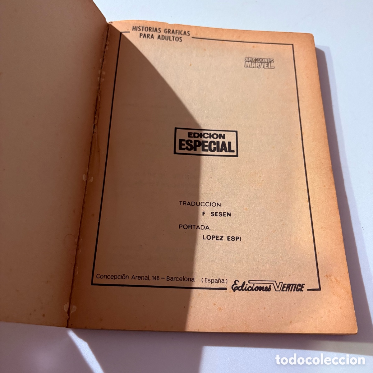 C&oacute;mics: COMIC SELECCIONES MARVEL N&ordm; 7 TACO VERTICE realidad o fantas&iacute;a - Foto 2