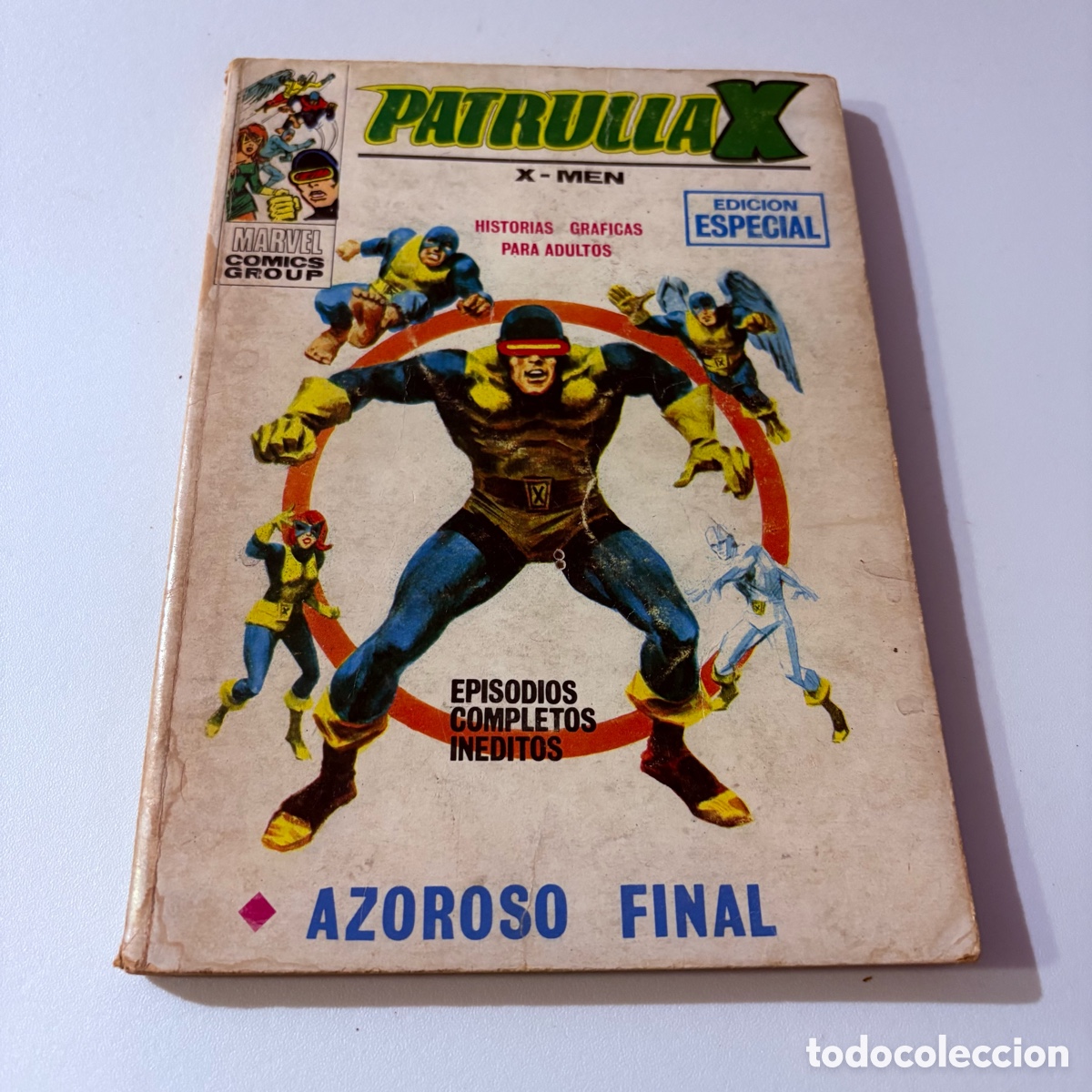 C&oacute;mics: COMIC PATRULLA X TACO VERTICE N&ordm; 18 AZOROSO FINAL