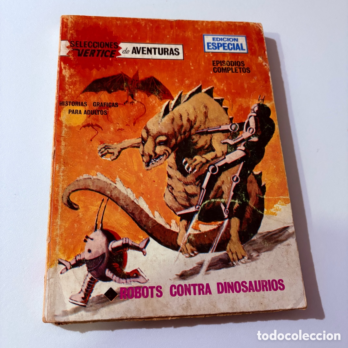C&oacute;mics: COMIC TACO SELECCIONES VERTICE N&ordm; 15 ROBOTS CONTRA DINOSAURIOS