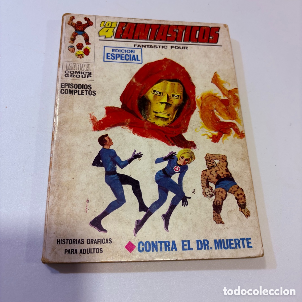 C&oacute;mics: COMIC TACO LOS 4 FANTASTICOS VERTICE N&ordm; 3 CONTRA EL DR. MUERTE