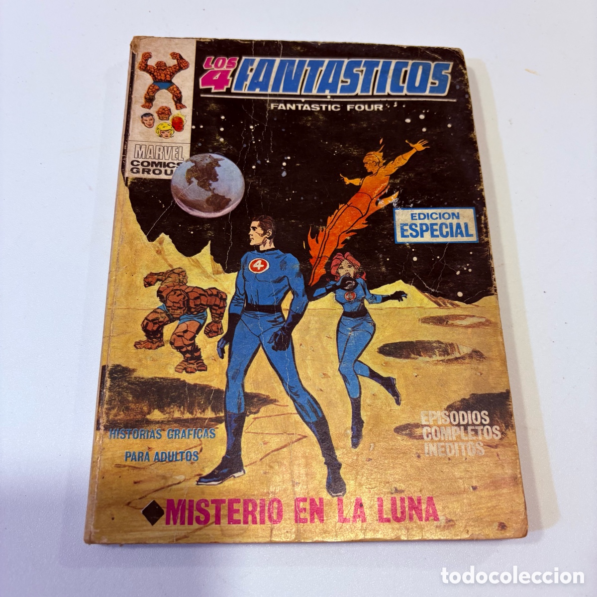 C&oacute;mics: COMIC TACO LOS 4 FANTASTICOS VERTICE N&ordm; 7 MISTERIO EN LA LUNA
