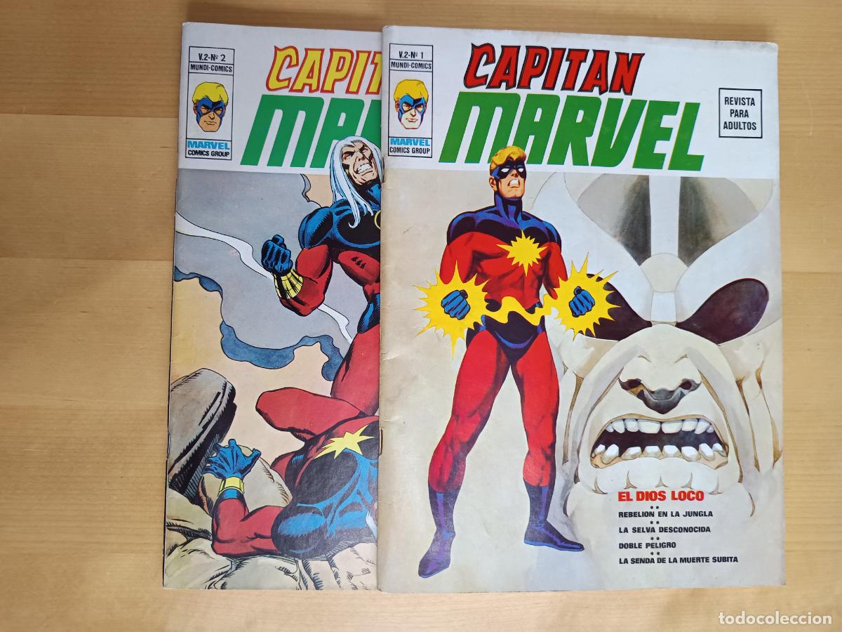 C&oacute;mics: Capitan Marvel v2 1 y 2 VERTICE