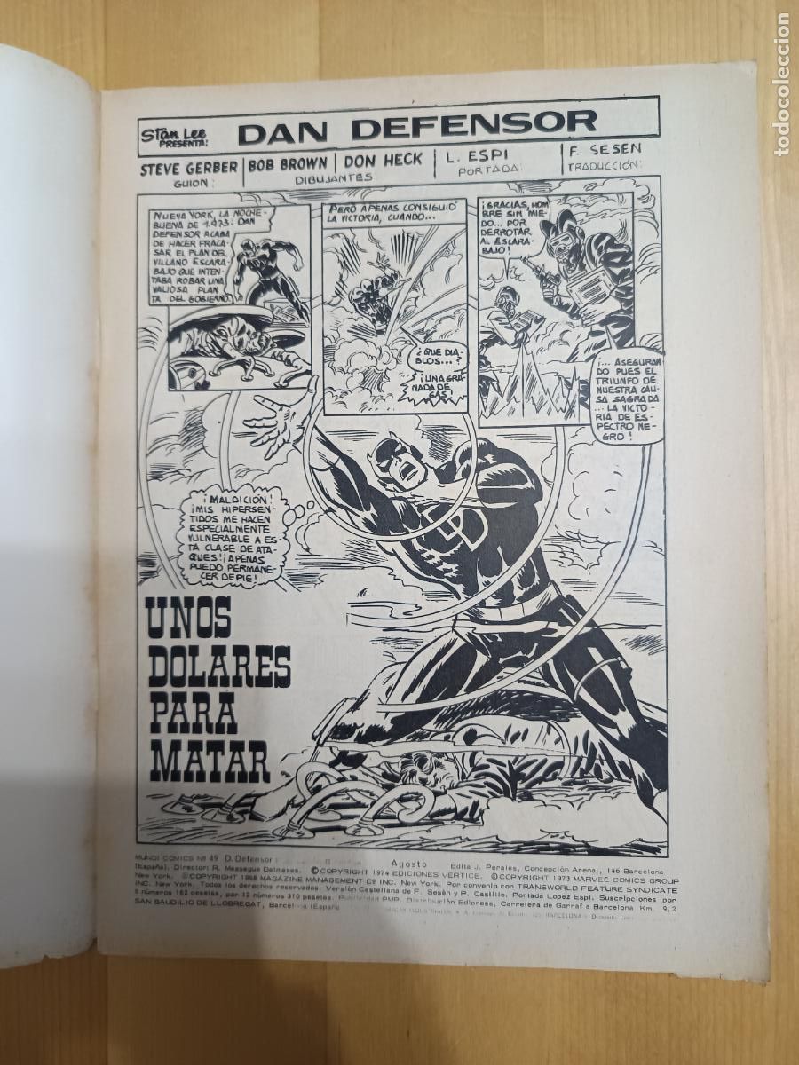C&oacute;mics: Dan Defensor v2 1 y 2 VERTICE - Foto 5