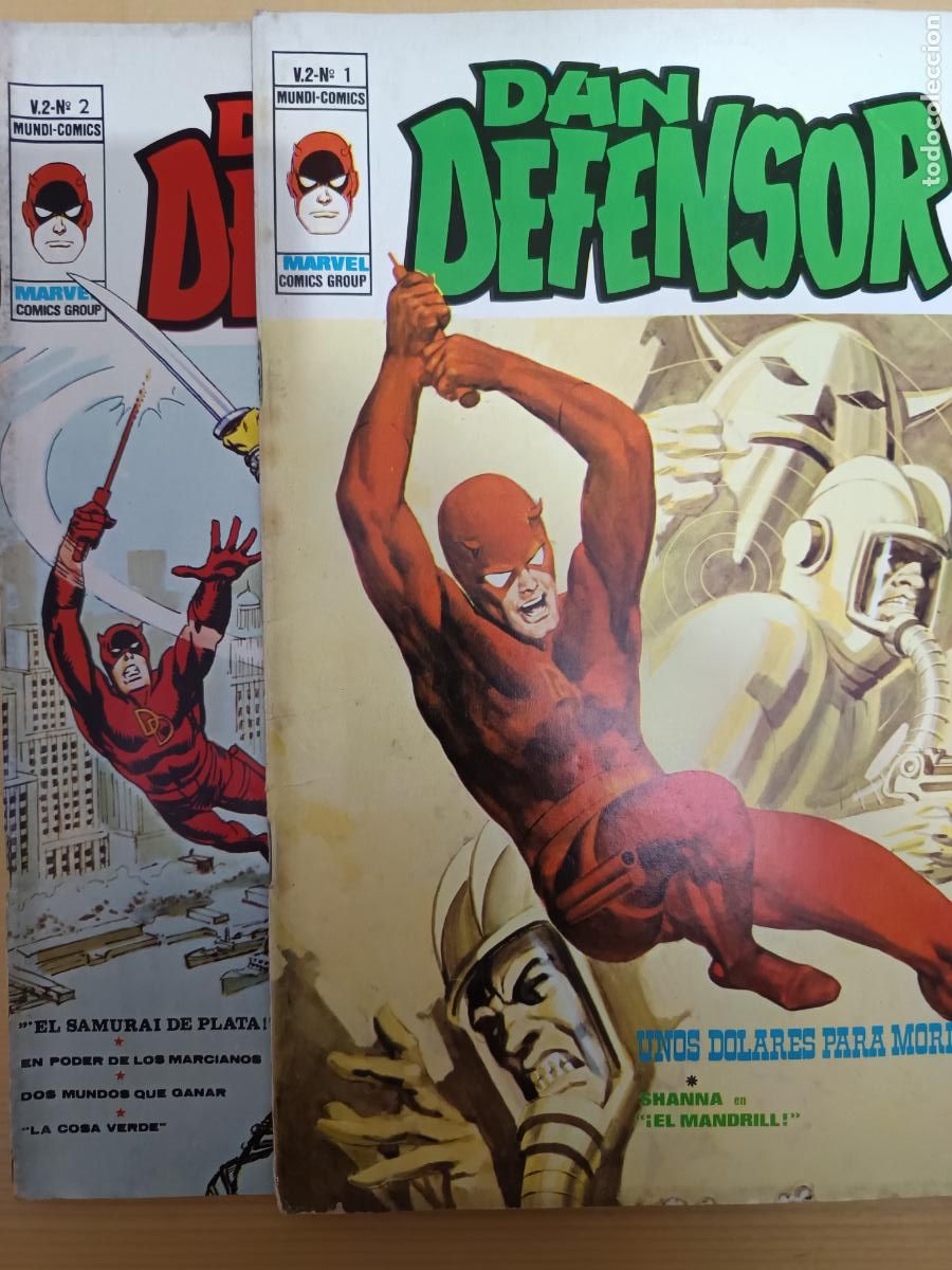 C&oacute;mics: Dan Defensor v2 1 y 2 VERTICE - Foto 1
