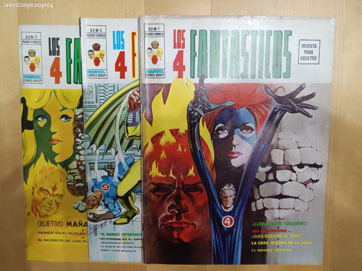 C&oacute;mics: Los 4 Fantasticos v2 1 , 2 y 3 - Foto 1
