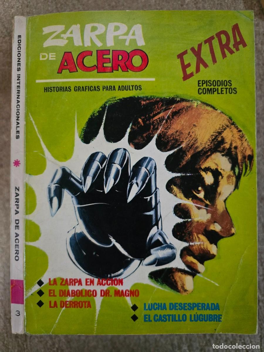C&oacute;mics: Zarpa de Acero 3.Vol 1.Vertice 25 ptas.