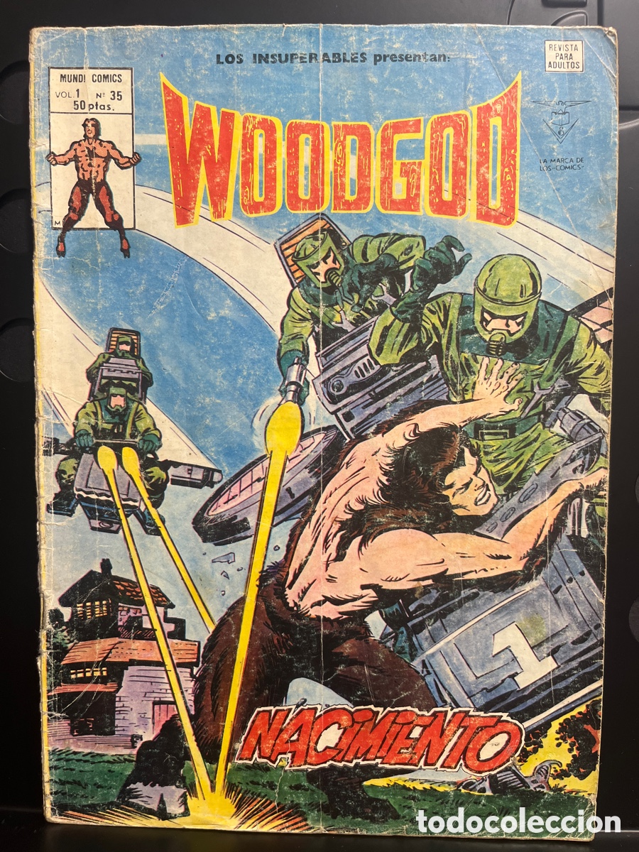 C&oacute;mics: LOS INSUPERABLES PRESENTAN VOL.1 N.35 NACIMIENTO MUNDI-C&Oacute;MICS ( 1977/1980 )