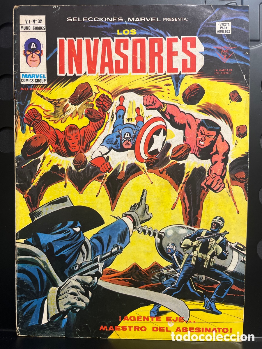 C&oacute;mics: SELECCIONES MARVEL PRESENTA VOL.1 N.32 LOS INVASORES MUNDI-C&Oacute;MICS ( 1977/1981 )