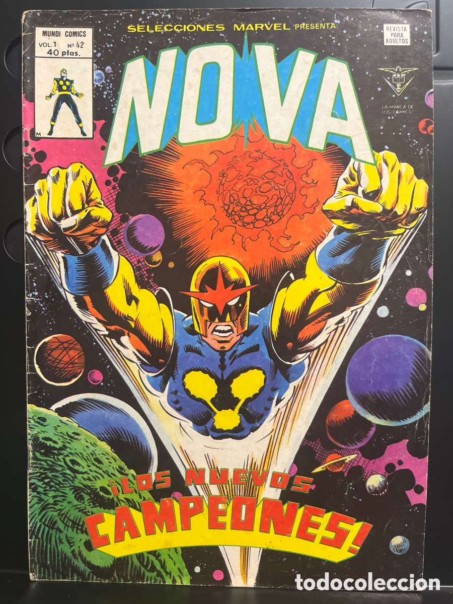 C&oacute;mics: SELECCIONES MARVEL PRESENTA VOL.1 N.42 NOVA : LOS NUEVOS CAMPEONES MUNDI-C&Oacute;MICS ( 1977/1981 )