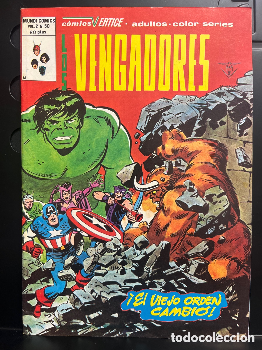 C&oacute;mics: LOS VENGADORES VOL.2 N.50 EL VIEJO ORDEN CAMBI&Oacute; MUNDI-COMICS ( 1974/1980 )