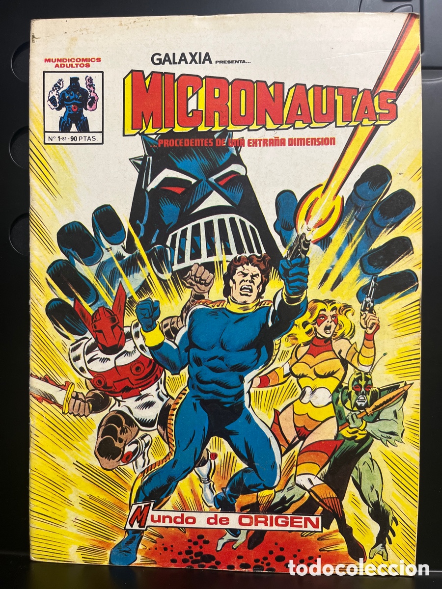C&oacute;mics: GALAXIA PRESENTA : MICRONAUTAS N.1 MUNDO DE ORIGEN MUNDICOMICS ( 1981/1982 )