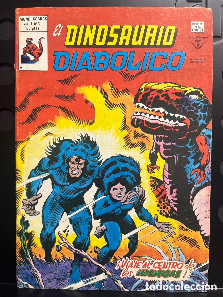 C&oacute;mics: EL DINOSAURIO DIAB&Oacute;LICO VOL.1 N.3 VIAJE AL CENTRO DE LAS HORMIGAS MUNDI-C&Oacute;MICS ( 1980 )
