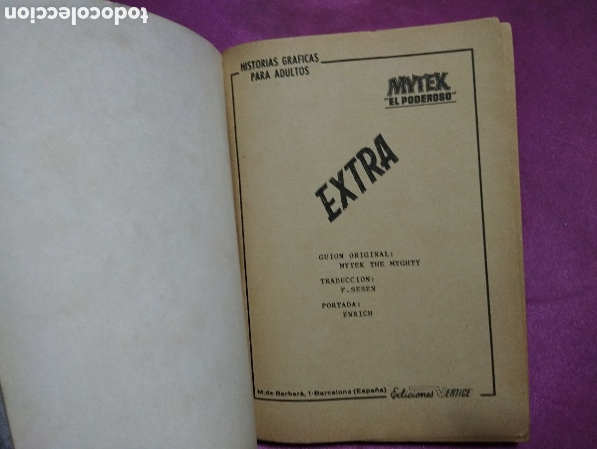 C&oacute;mics: MYTEK EL PODEROSO 3 EXTRA VERTICE L43 4 - Foto 3