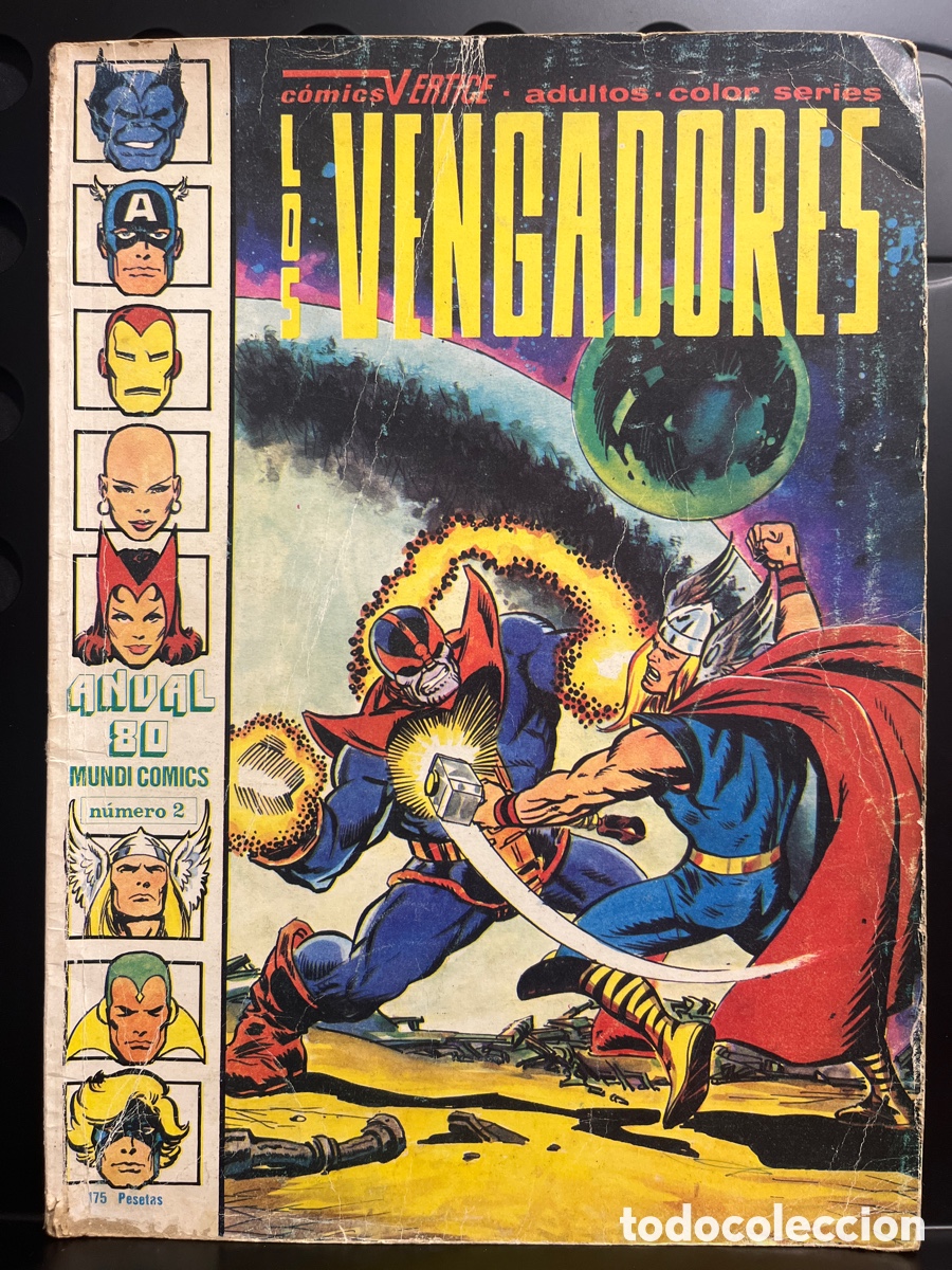 C&oacute;mics: ANUAL 80 N.2 LOS VENGADORES MUNDI C&Oacute;MICS ( 1979 )