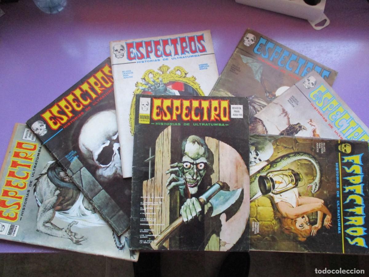C&oacute;mics: LOTE 7 COM&Iacute;CS ESPECTROS (ESPECTRO) VOLUMEN 1 VERTICE, N&Uacute;MEROS 3 7 17 19 25 34 35