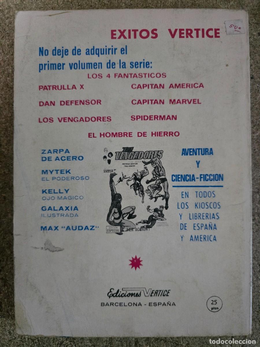 C&oacute;mics: Zarpa de Acero 28 Vol.1 Vertice 25 ptas. - Foto 2
