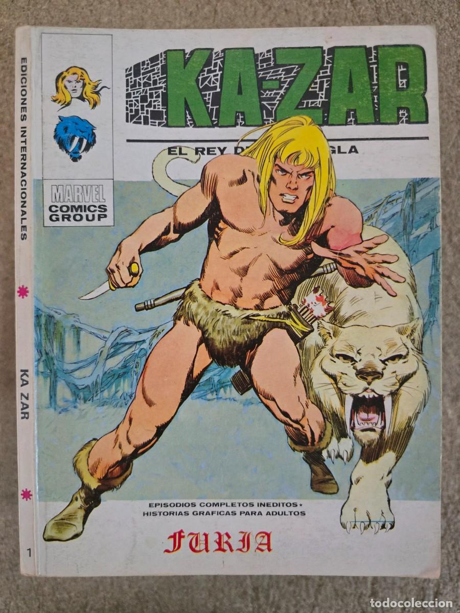 C&oacute;mics: Kazar 1 Vol.1 Vertice 30 ptas.