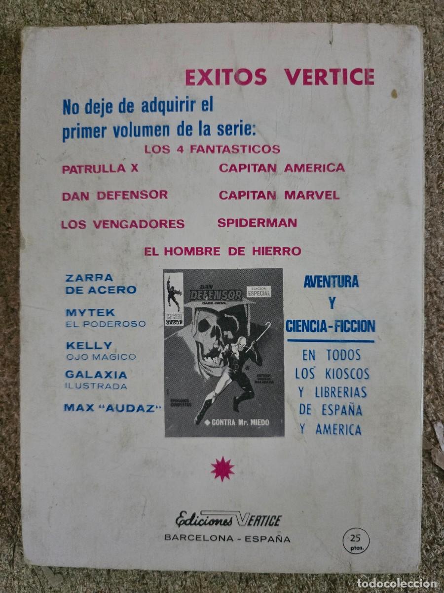 C&oacute;mics: Spiderman 1 Vol.1 Vertice 25 ptas.1969 - Foto 2