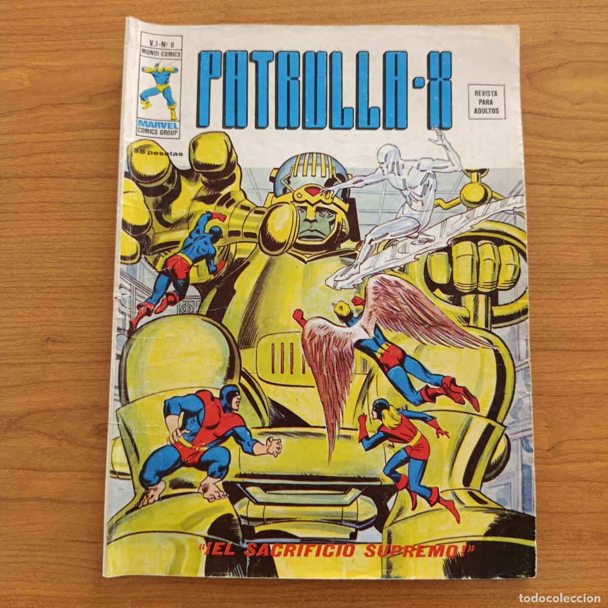 C&oacute;mics: PATRULLA X, EL SACRIFICIO SUPREMO. MUNDI COMICS, MARVEL