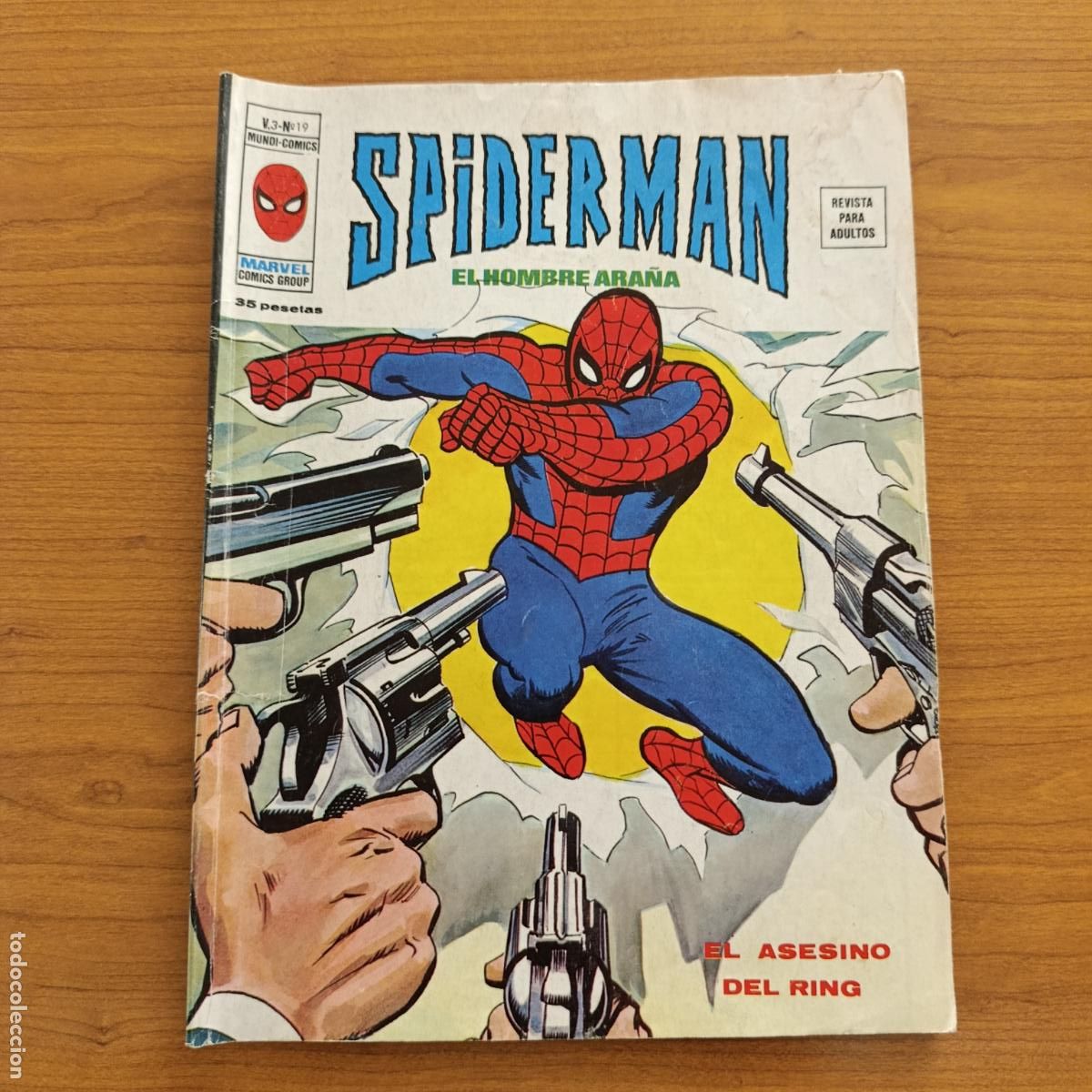 C&oacute;mics: SPIDERMAN, EL HOMBRE ARA&Ntilde;. EL ASESINO DEL RING. MUNDI COMICS, MARVEL