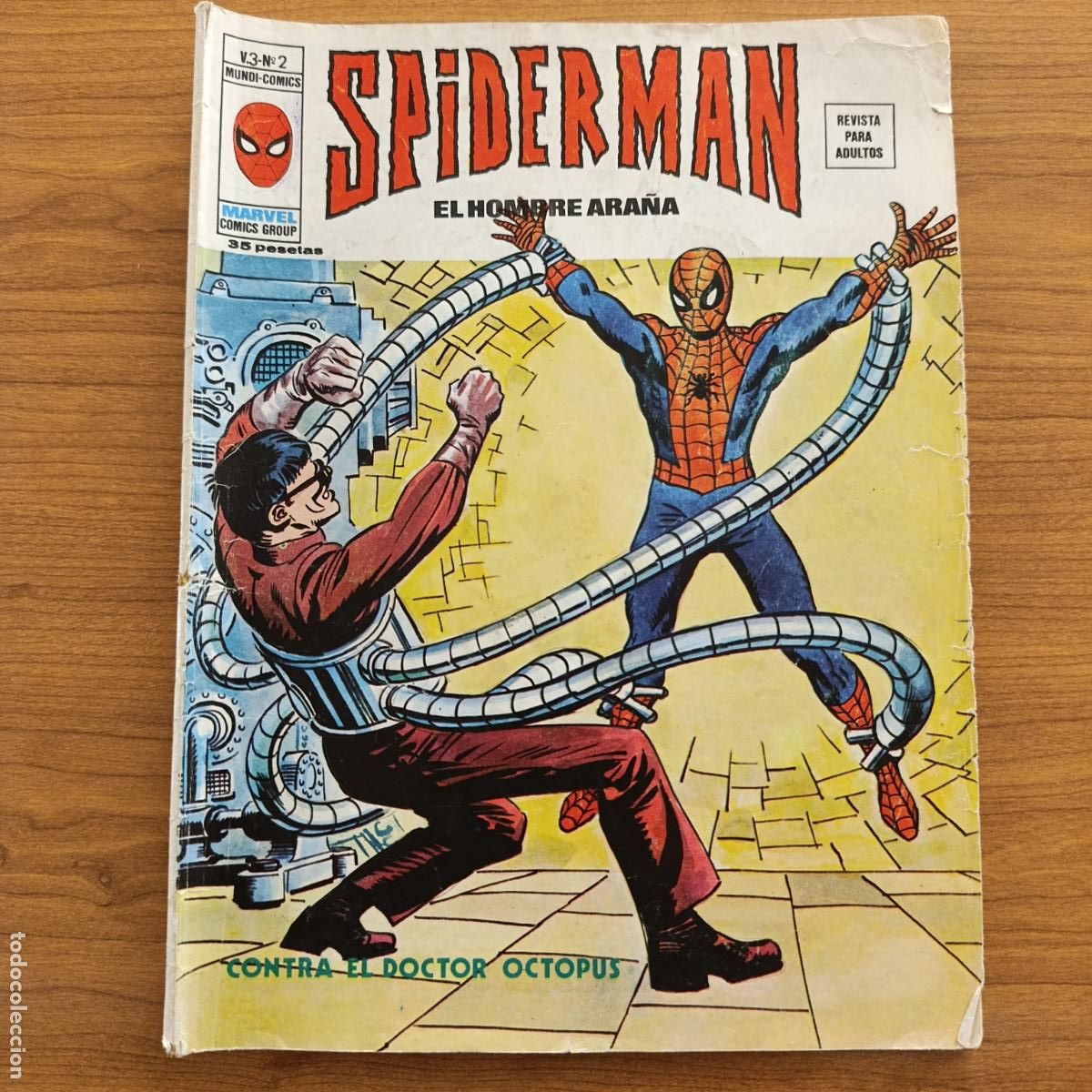 C&oacute;mics: SPIDERMAN, EL HOMBRE ARA&Ntilde;A. CONTRA EL DOCTOR OCTOPUS. MUNDI COMICS, MARVEL