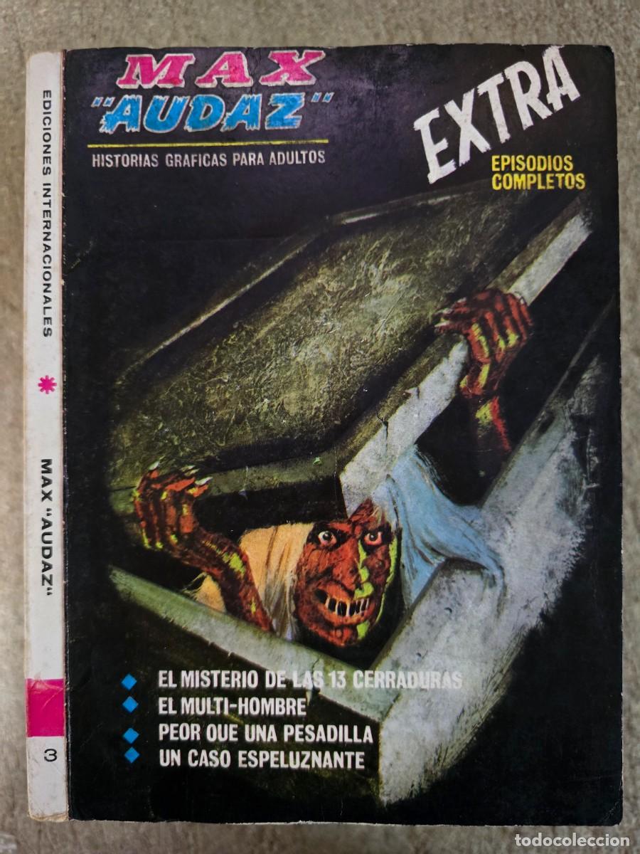 C&oacute;mics: Max Audaz 3 Vol.1 Vertice 25 ptas.
