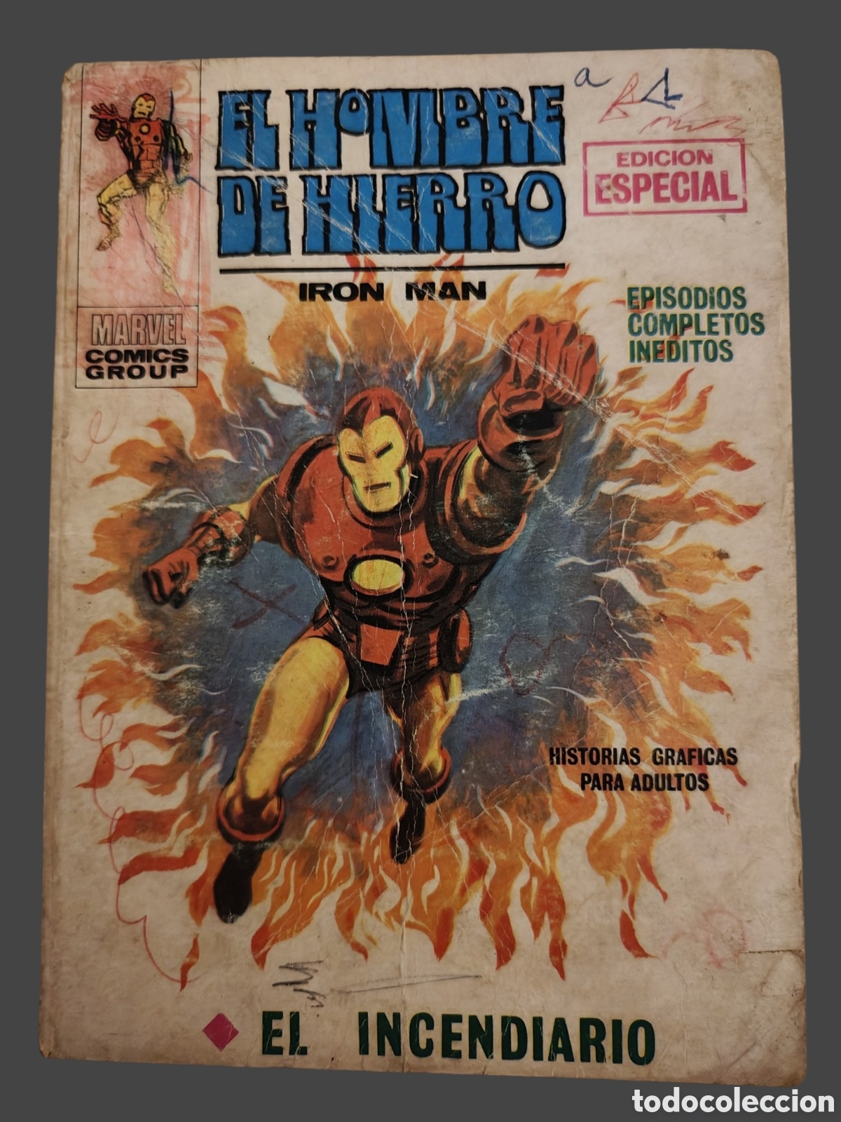 C&oacute;mics: El Hombre de Hierro (Iron Man) Vol. 1 N&ordm; 11: El Incendiario - Ed. V&eacute;rtice - Edici&oacute;n Especial Taco