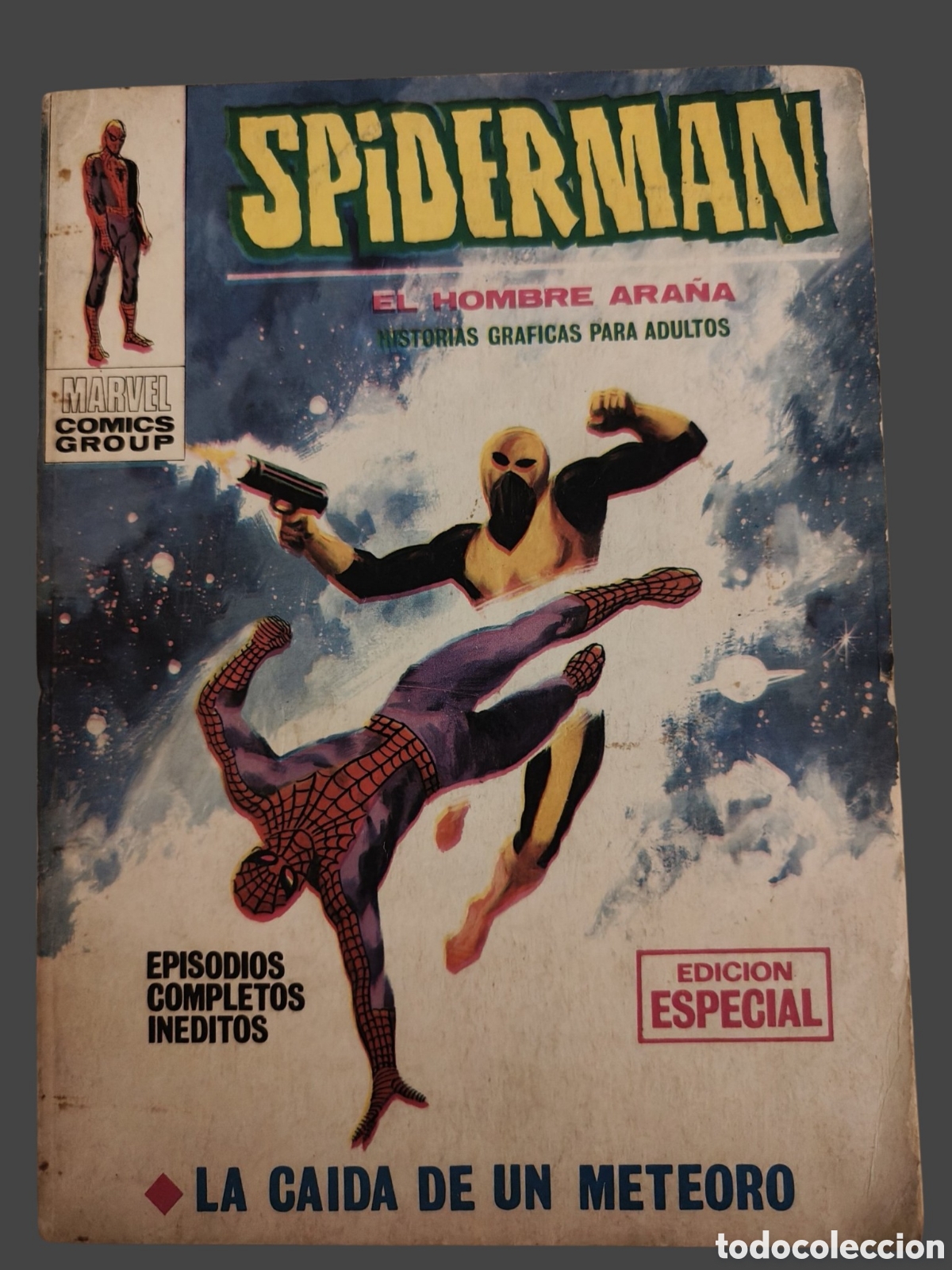 C&oacute;mics: Spiderman Vol. 1 N&ordm; 14: La ca&iacute;da de un meteoro - Ediciones V&eacute;rtice (1970) - Edici&oacute;n Especial Taco
