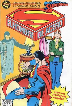 C&oacute;mics: SUPERMAN 5 - ZINCO - 1987 - CON POSTER DE WRIGHTSON - Foto 1