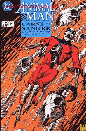 C&oacute;mics: Animal Man ;Carne y Sangre - Foto 1