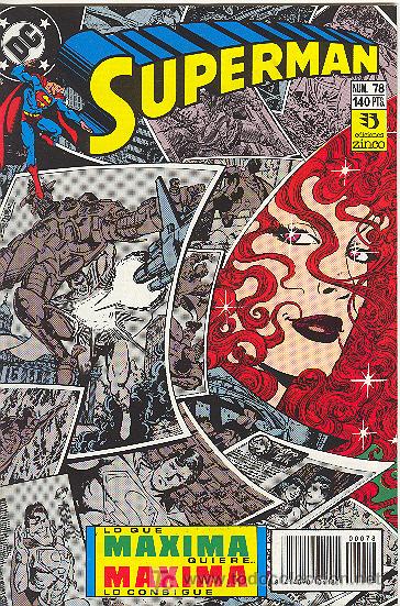 C&oacute;mics: SUPERMAN N&ordm; 78 - Foto 1