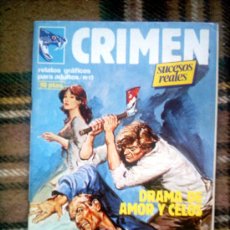 Cómics: CRIMEN Nº 12 RELATOS GRAFICOS PARA ADULTOS SUCESOS REALES / ZINCO 1981. Lote 3943125