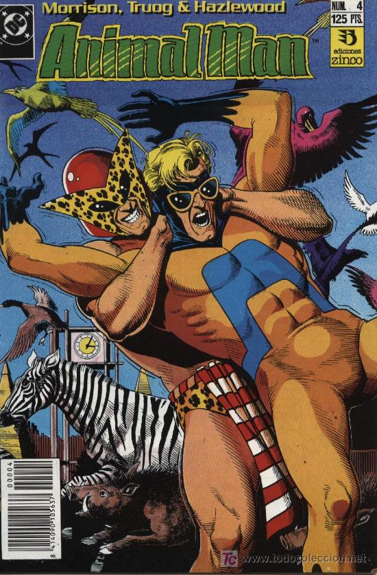 C&oacute;mics: Animal Man  -  n&ordm; 4  -  Zinco 1989 - Foto 1