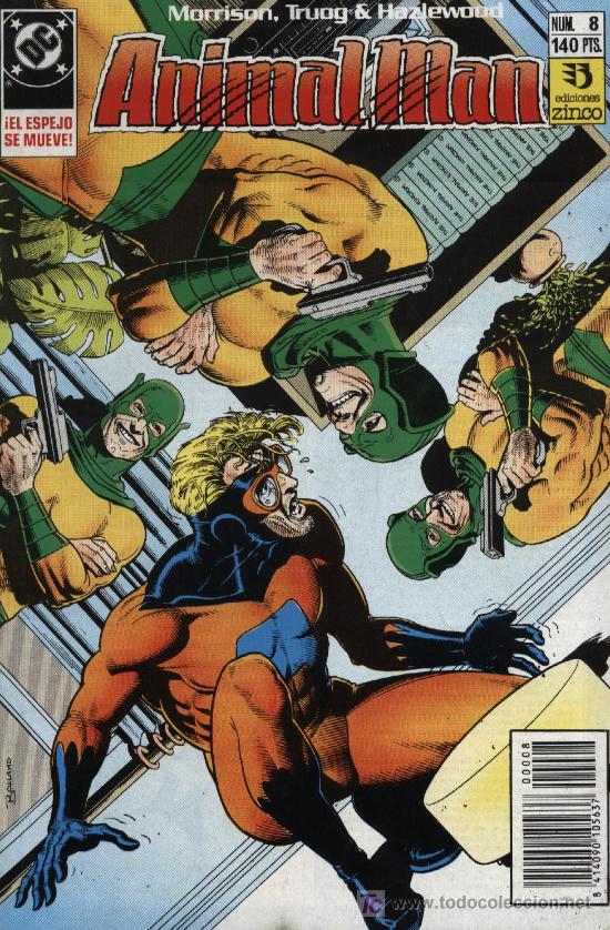 C&oacute;mics: Animal Man  -  n&ordm; 8  -  Zinco 1989 - Foto 1