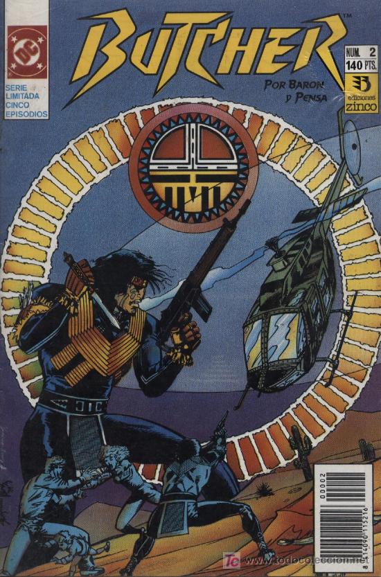 C&oacute;mics: Butcher  -  n&ordm; 2 de 5  -  Ed. Zinco 1990 - Foto 1