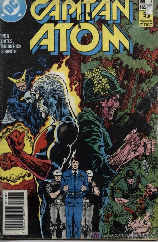 C&oacute;mics: Capit&aacute;n Atom  -  n&ordm; 7  -  Ed. Zinco 1989 - Foto 1