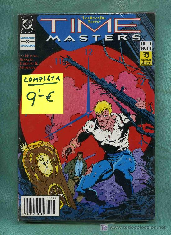 C&oacute;mics: COLECCION DE COMICS   TIME MASTERS MINISERIE DE 8 EPISODIOS   EDIT. D.C. - Foto 1