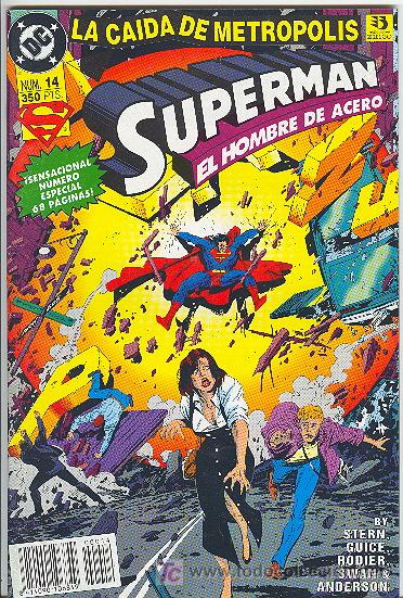 C&oacute;mics: SUPERMAN EL HOMBRE DE ACERO N&ordm; 14 , 1995 - Foto 1