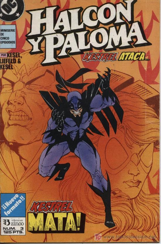 C&oacute;mics: Halc&oacute;n y Paloma  -  n&ordm; 3  -  Ed. Zinco 1989 - Foto 1