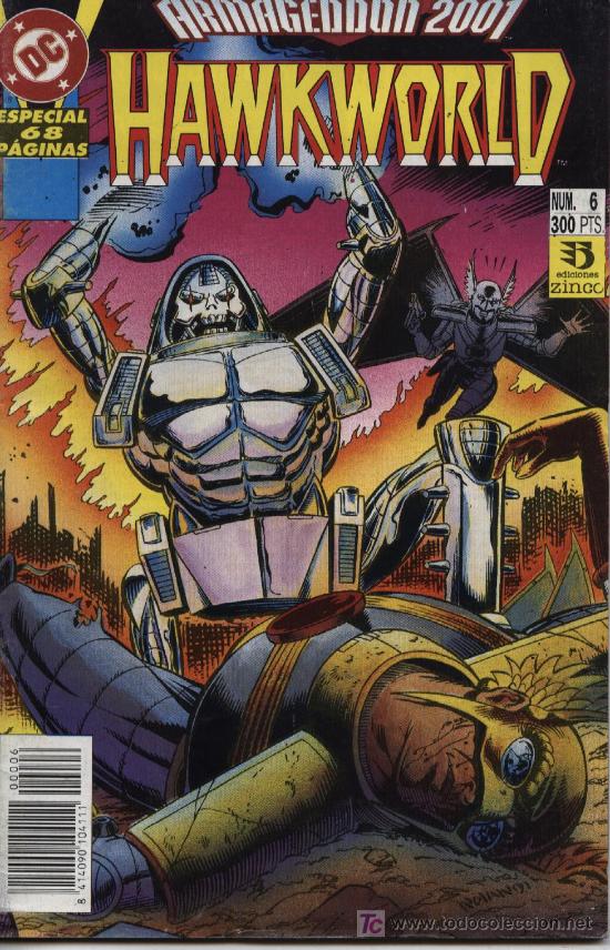 C&oacute;mics: ARMAGEDDON 2001 - Hawkworld - N&ordm; 6 - Ed. ZINCO 1987 - Foto 1